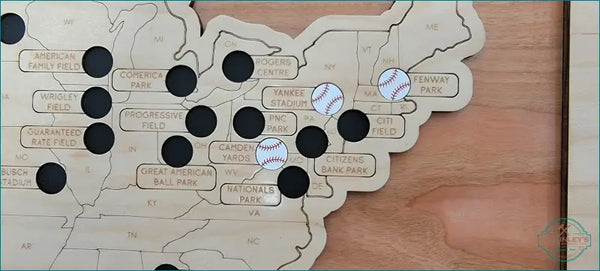 Baseball Stadium Tracker - Home & Garden