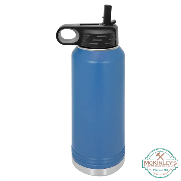 4,000 Footers of New Hampshire 32oz Water Bottle - Blue