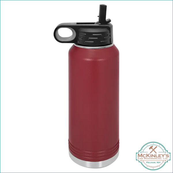 4,000 Footers of New Hampshire 32oz Water Bottle - Maroon