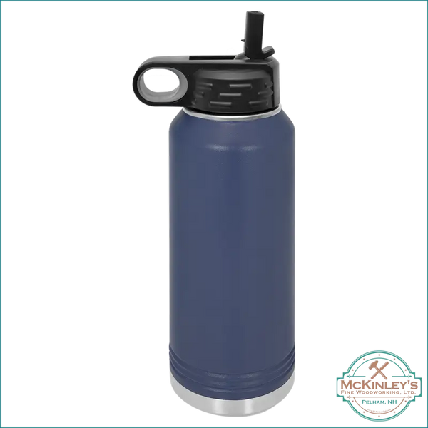 4,000 Footers of New Hampshire 32oz Water Bottle - Navy