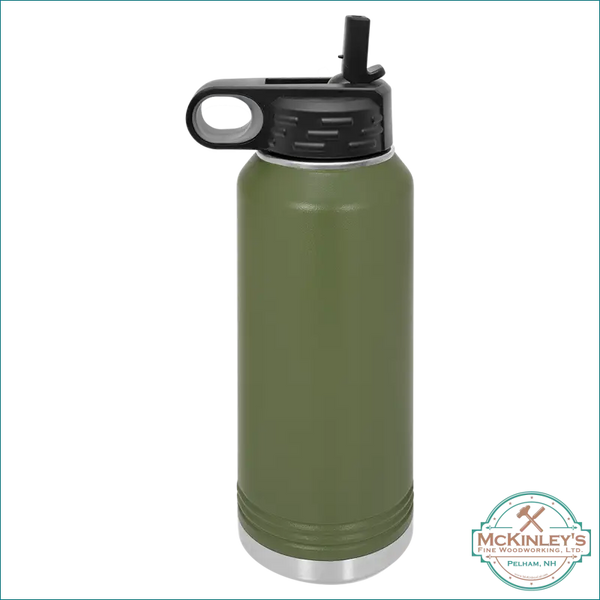 4,000 Footers of New Hampshire 32oz Water Bottle - Olive