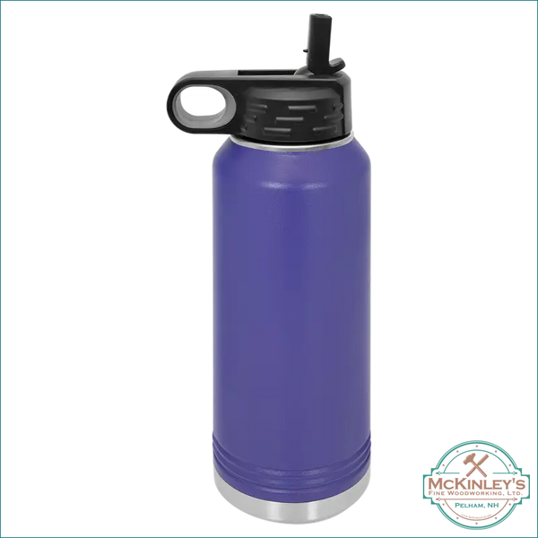 4,000 Footers of New Hampshire 32oz Water Bottle - Purple