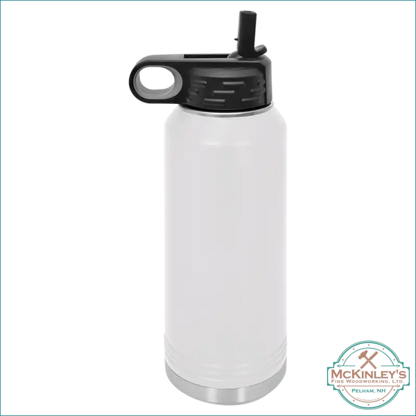 4,000 Footers of New Hampshire 32oz Water Bottle - White