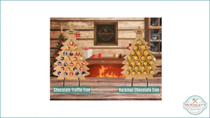 Chocolate Advent Trees - Decor