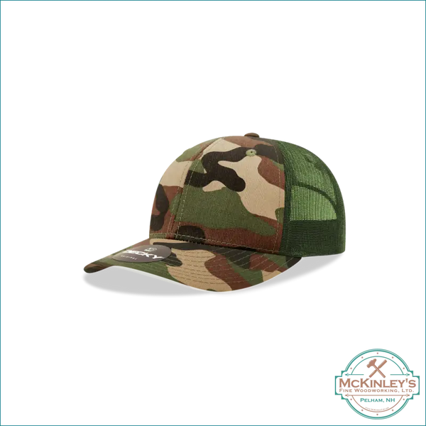 Kids Size Custom Patch Trucker Hats - Camo / Classic