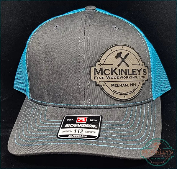 Custom Leatherette Patch Trucker Hats