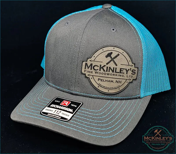 Custom Leatherette Patch Trucker Hats