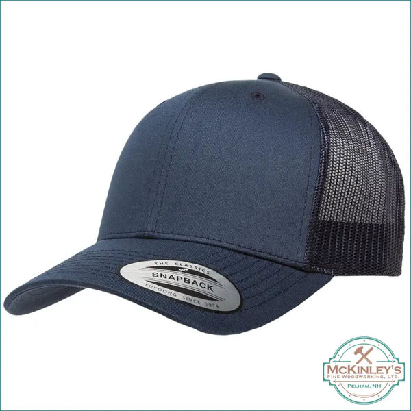 Custom Leatherette Patch Trucker Hats - Headware