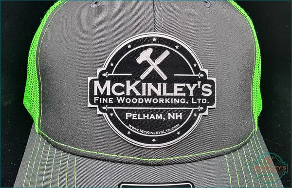 Custom Leatherette Patch Trucker Hats