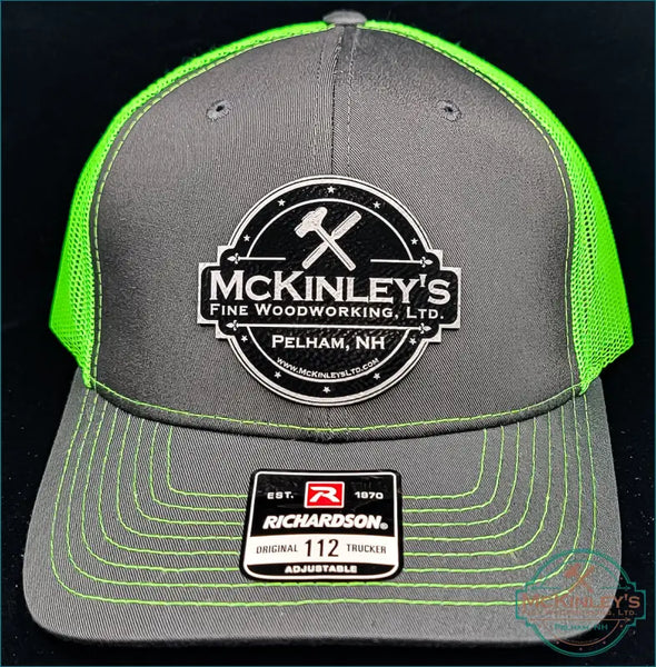 Custom Leatherette Patch Trucker Hats