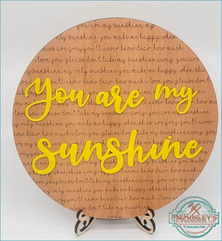 You Are My Sunshine Nursery Sign