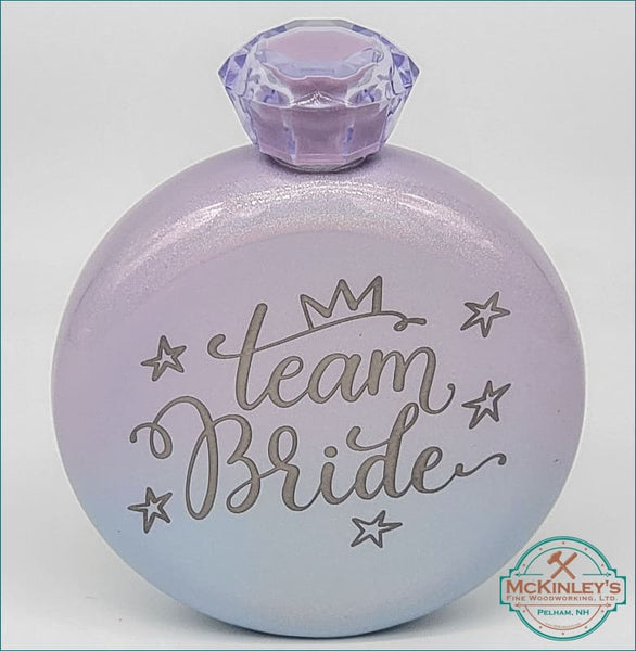 Custom Engraved Jewel Flasks - Drinkware