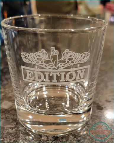 Laser Engraved Rocks Glass - Dolphin Edition / Standard