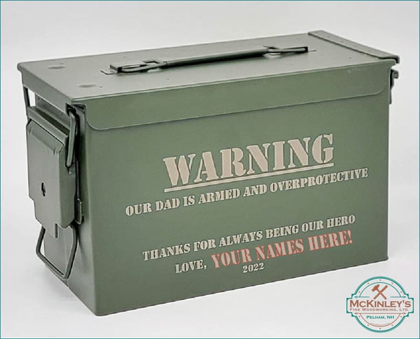 Personalized Ammo Can